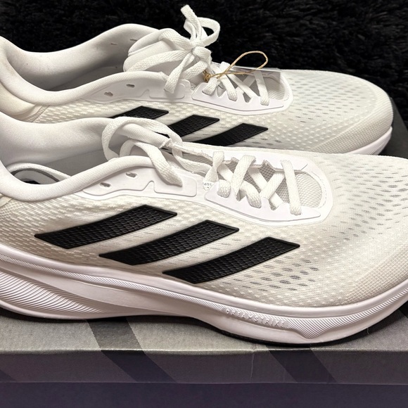 adidas Other - adidas Response Super White and Black Athletic Shoes